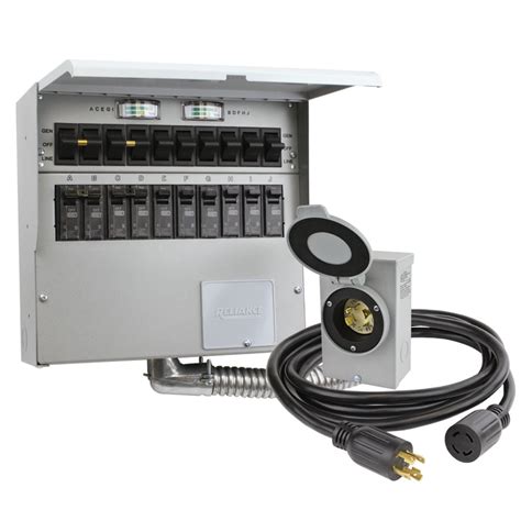 electric transfer switch box|outside generator transfer switch.